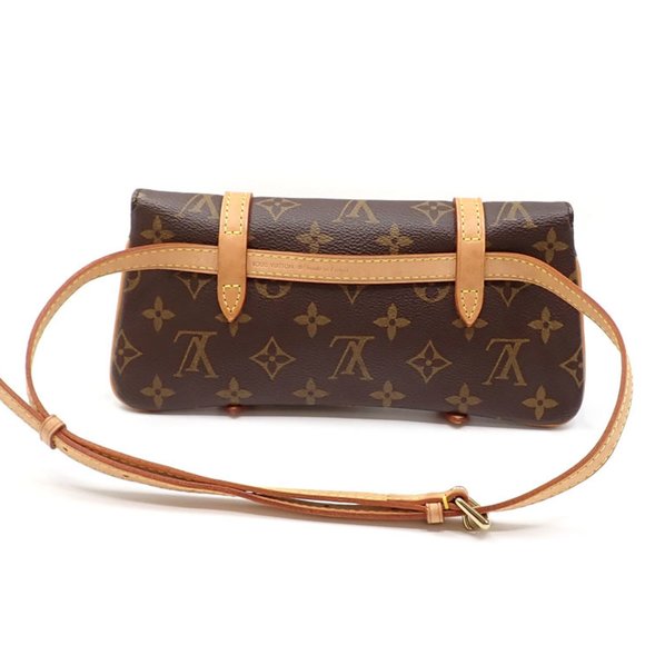 Louis Vuitton Waist Bag Monogram Pochette Marel Women's M51159 Pouch Clutch A... - Picture 2 of 8